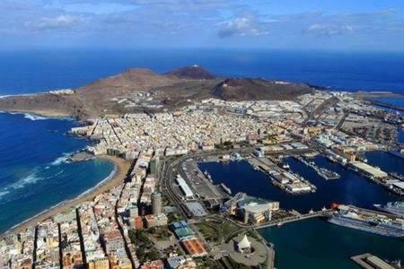 Playa Chica En Las Canteras Las Palmas de Gran Canaria Bagian luar foto